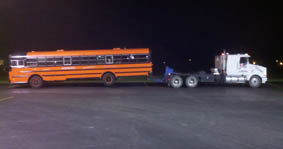 Heavy duty tow truck in Sanilac County